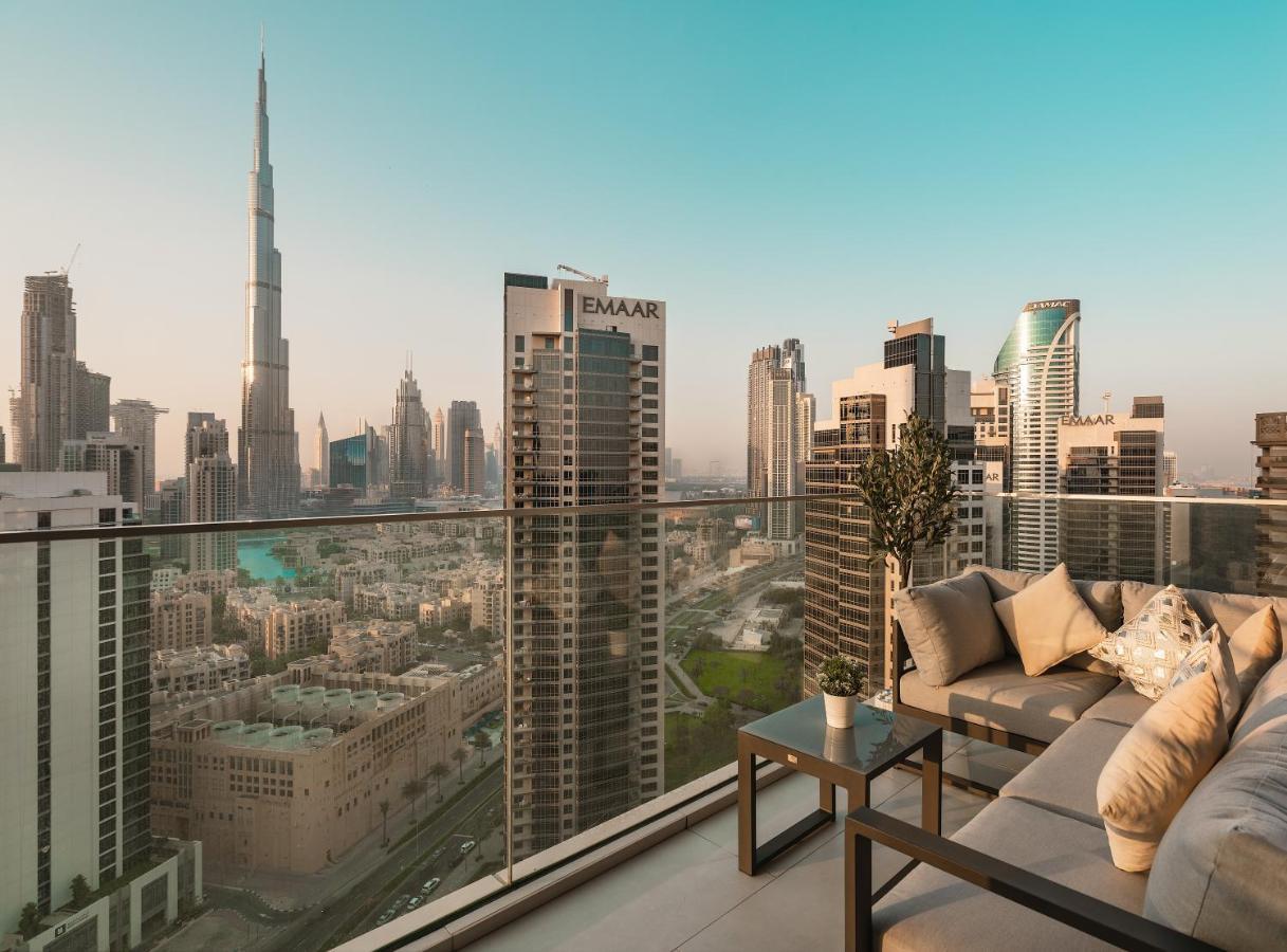 Elite Royal Apartment - Panoramic Burj Khalifa, Fountain & Dubai Skyline View - Marquise Exterior photo