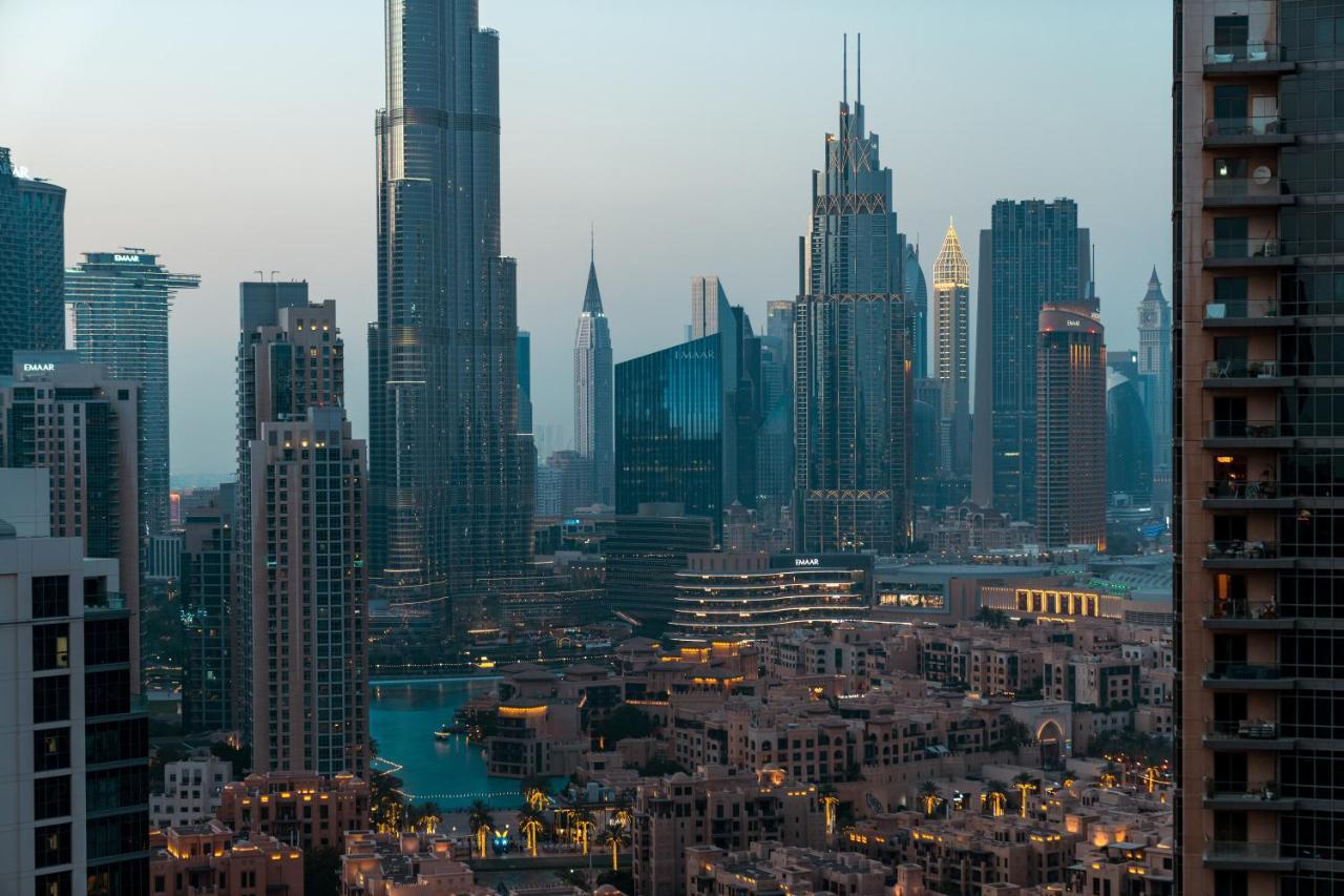 Elite Royal Apartment - Panoramic Burj Khalifa, Fountain & Dubai Skyline View - Marquise Exterior photo