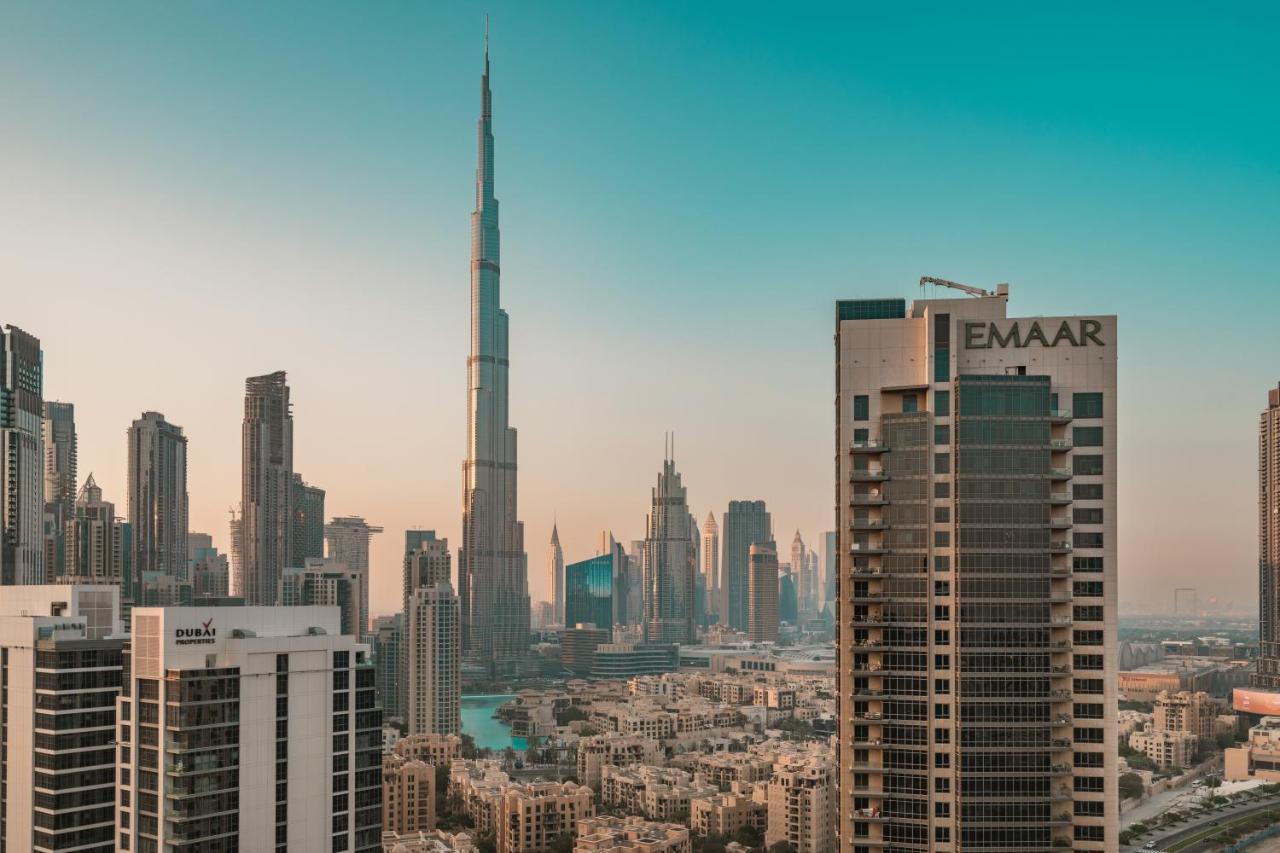 Elite Royal Apartment - Panoramic Burj Khalifa, Fountain & Dubai Skyline View - Marquise Exterior photo